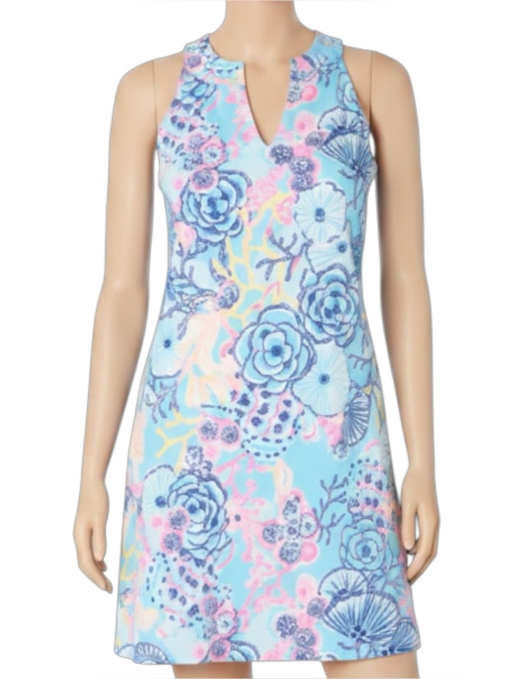 LILLY PULITZER Ross Shift Dress - ONCE UPON A TIDE Womens XL